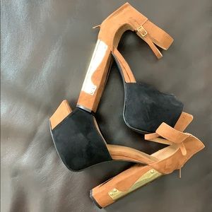 Clunky heels